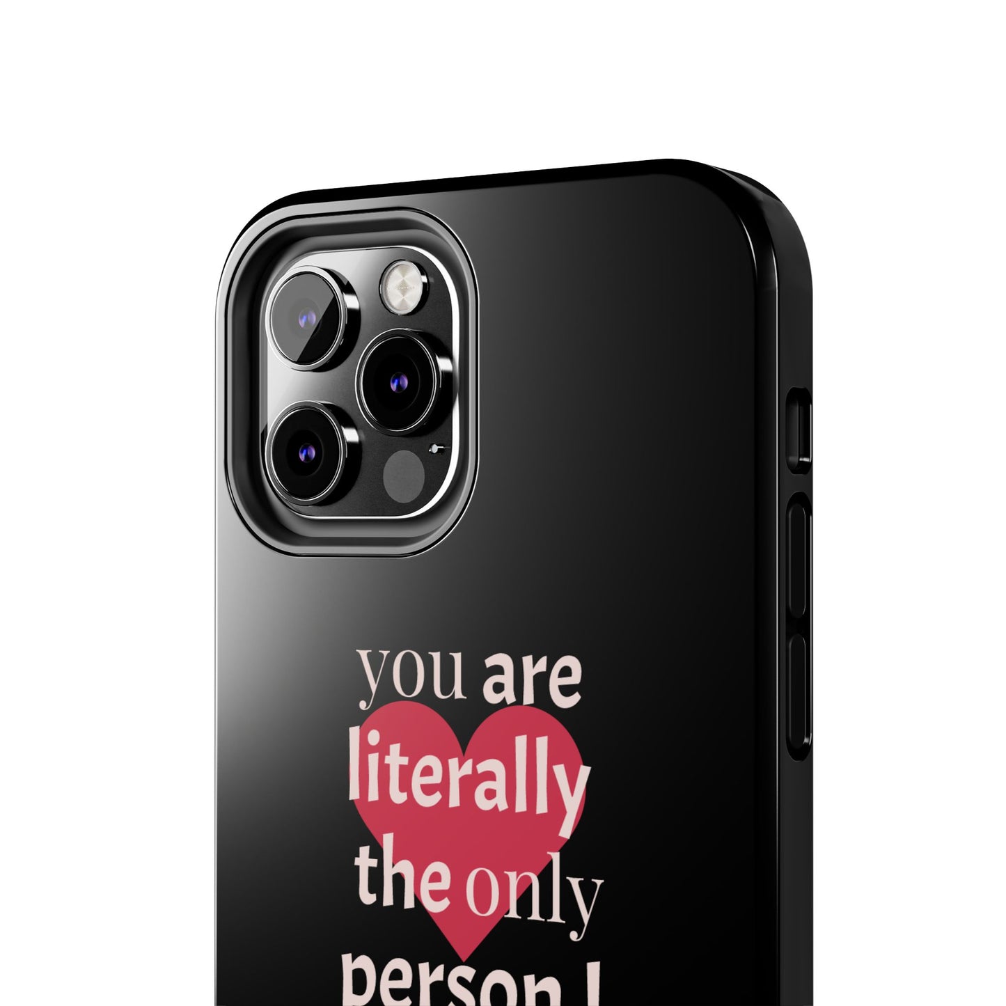 Stylish Tough Phone Case for Couples, Cute Gift for Birthdays, Anniversaries, Valentine's Day, Phone Accessories, Love Quote Case