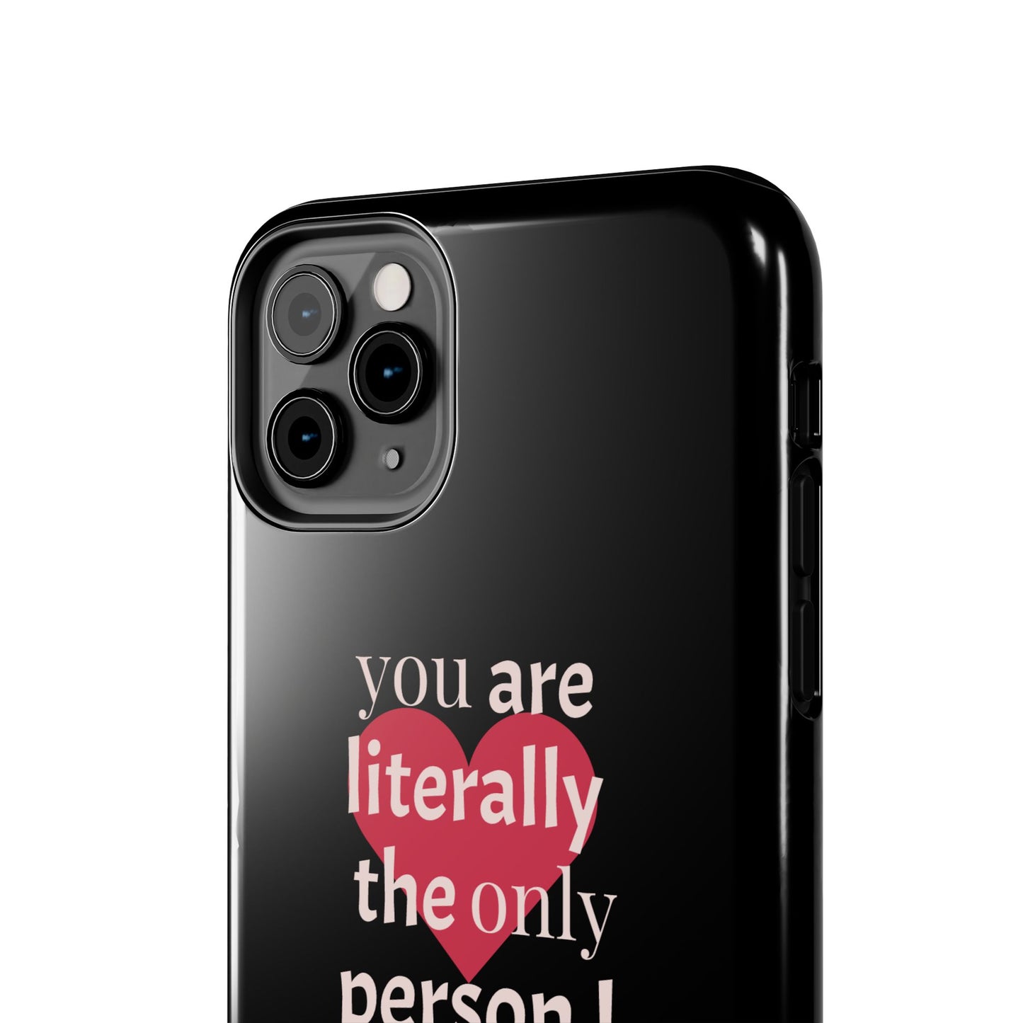 Stylish Tough Phone Case for Couples, Cute Gift for Birthdays, Anniversaries, Valentine's Day, Phone Accessories, Love Quote Case