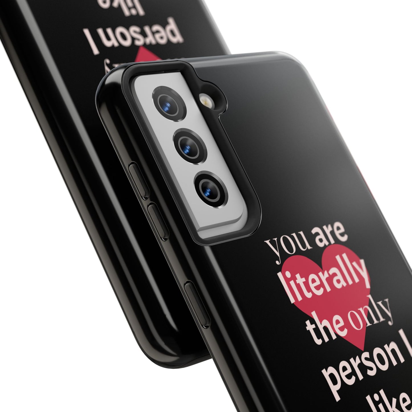 Stylish Tough Phone Case for Couples, Cute Gift for Birthdays, Anniversaries, Valentine's Day, Phone Accessories, Love Quote Case