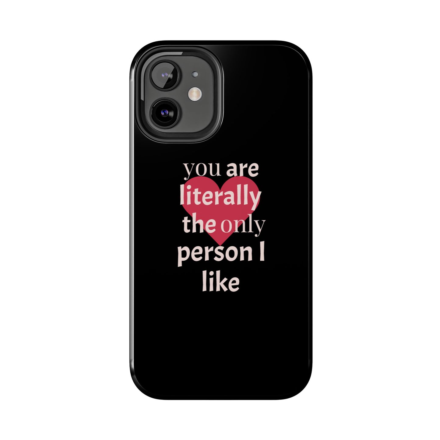 Stylish Tough Phone Case for Couples, Cute Gift for Birthdays, Anniversaries, Valentine's Day, Phone Accessories, Love Quote Case