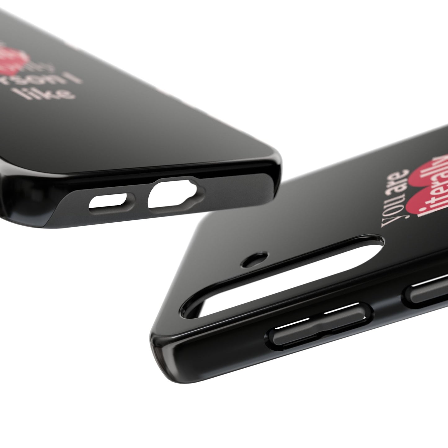Stylish Tough Phone Case for Couples, Cute Gift for Birthdays, Anniversaries, Valentine's Day, Phone Accessories, Love Quote Case