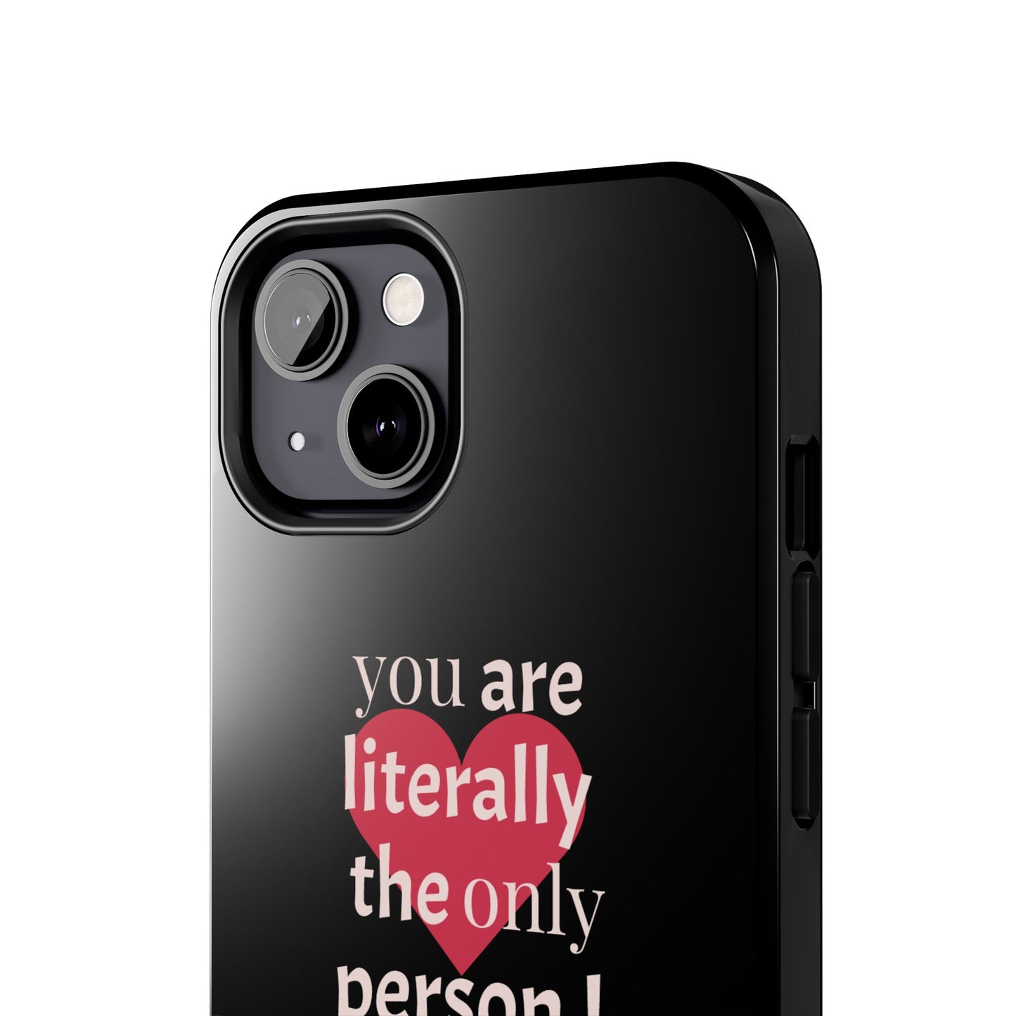 Stylish Tough Phone Case for Couples, Cute Gift for Birthdays, Anniversaries, Valentine's Day, Phone Accessories, Love Quote Case