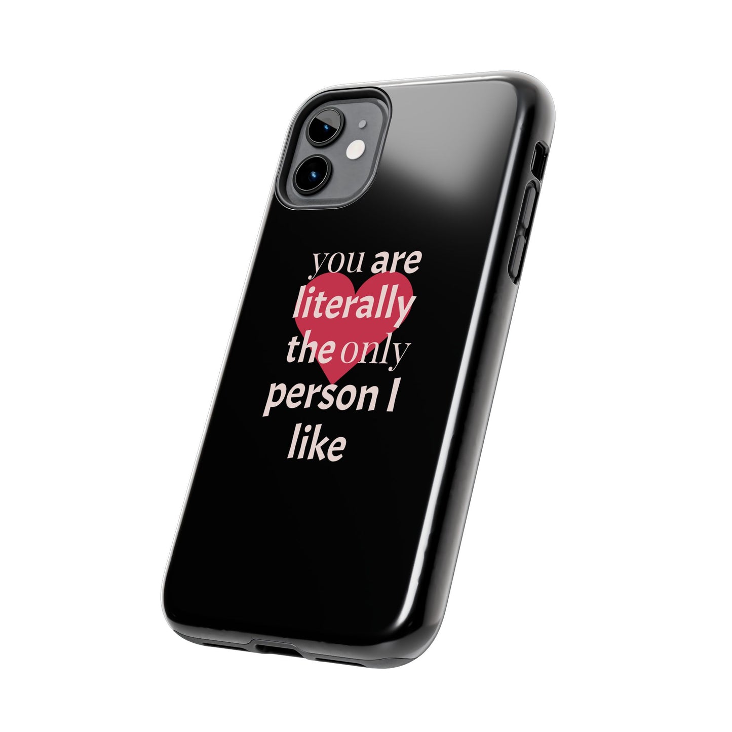 Stylish Tough Phone Case for Couples, Cute Gift for Birthdays, Anniversaries, Valentine's Day, Phone Accessories, Love Quote Case