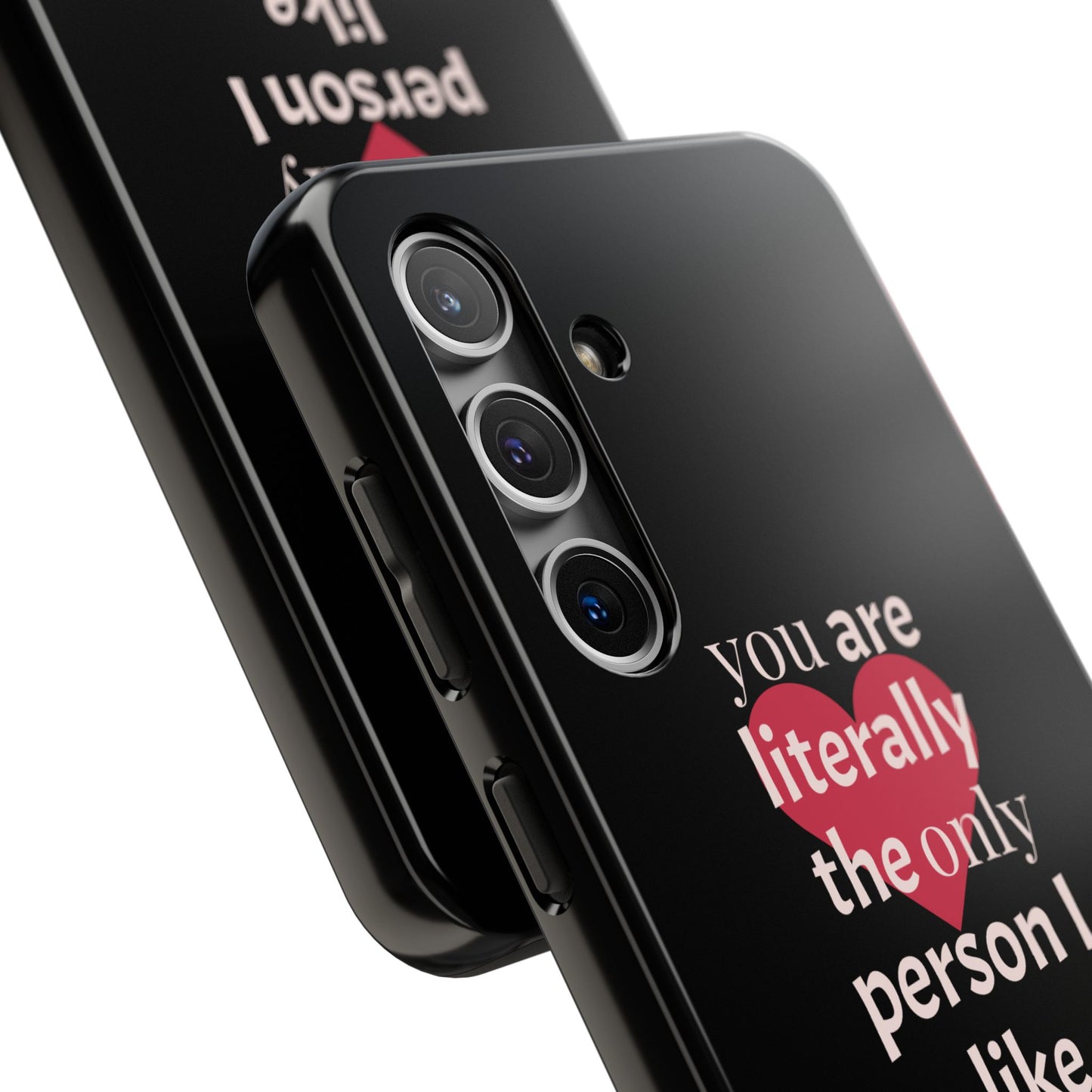 Stylish Tough Phone Case for Couples, Cute Gift for Birthdays, Anniversaries, Valentine's Day, Phone Accessories, Love Quote Case
