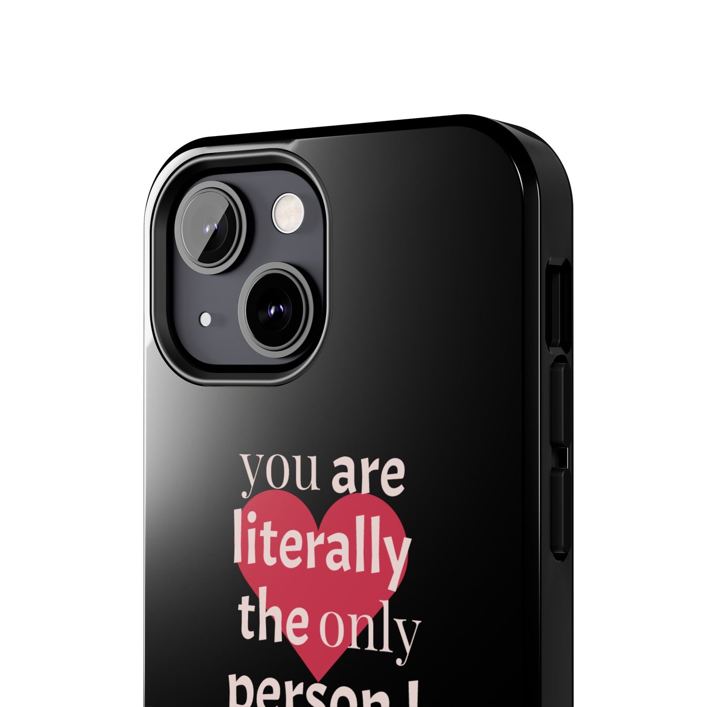 Stylish Tough Phone Case for Couples, Cute Gift for Birthdays, Anniversaries, Valentine's Day, Phone Accessories, Love Quote Case