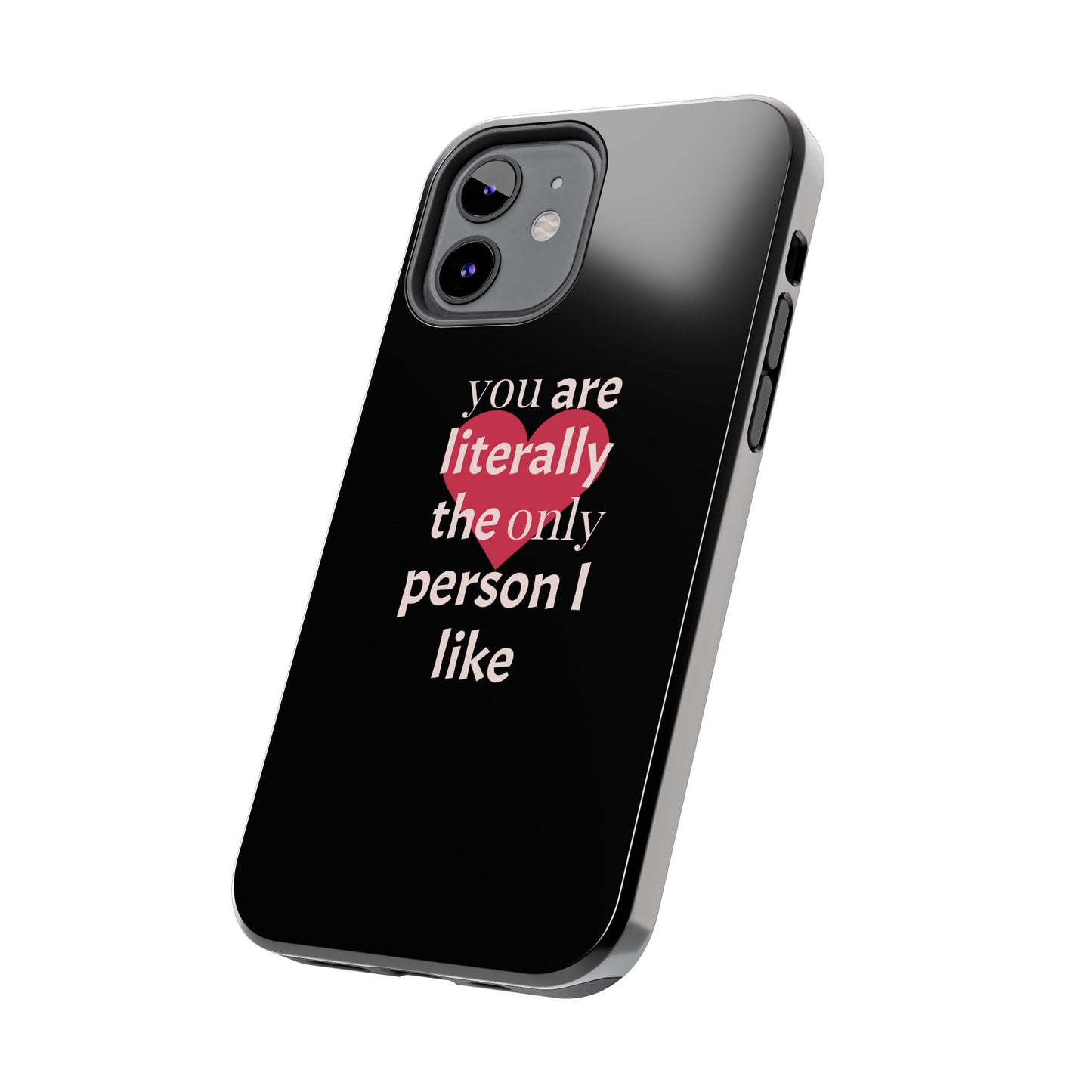 Stylish Tough Phone Case for Couples, Cute Gift for Birthdays, Anniversaries, Valentine's Day, Phone Accessories, Love Quote Case