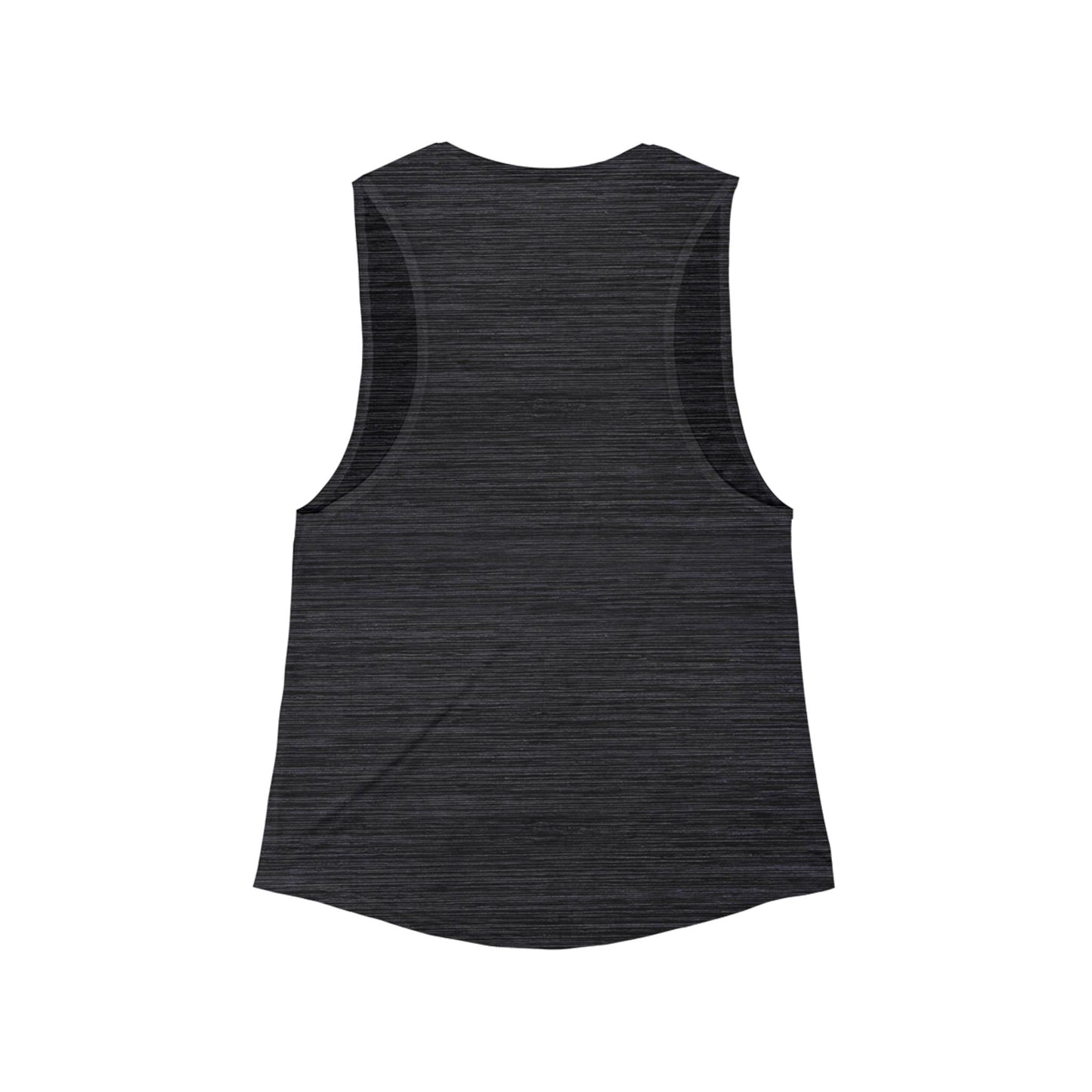 Women's Flowy Scoop Muscle Tank - 'Love Yourself' Motivational Top, Workout Shirt, Casual Wear, Gift for Her, Self-Love Tees
