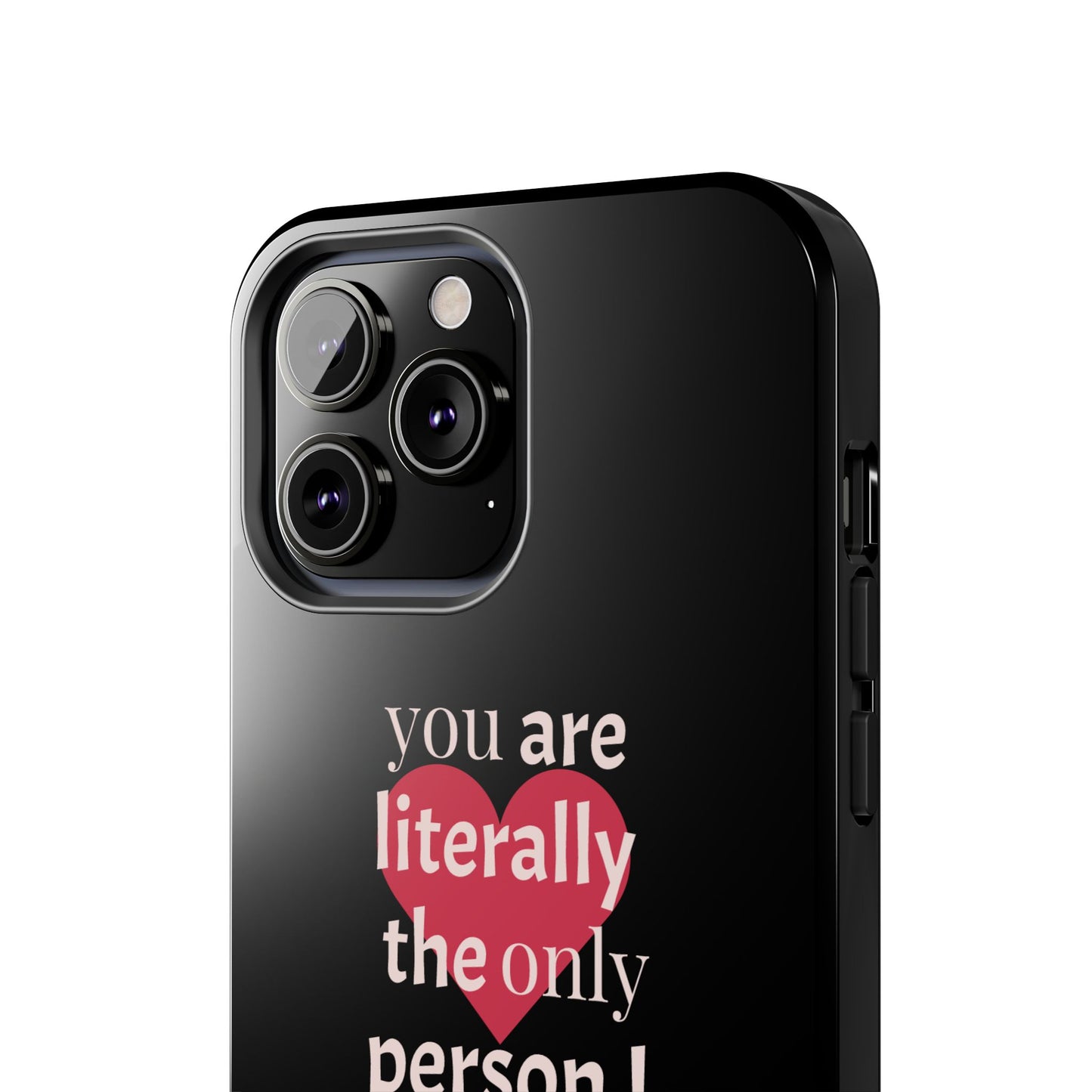 Stylish Tough Phone Case for Couples, Cute Gift for Birthdays, Anniversaries, Valentine's Day, Phone Accessories, Love Quote Case