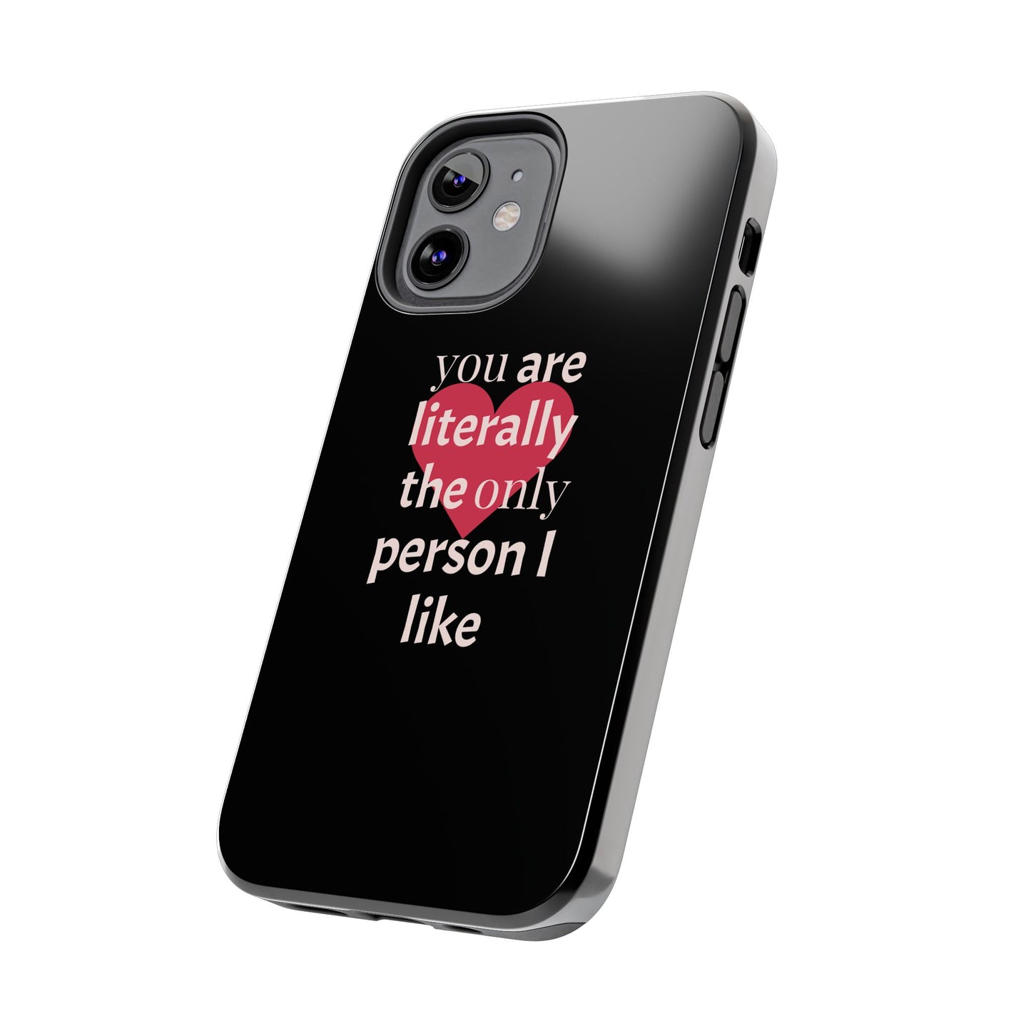 Stylish Tough Phone Case for Couples, Cute Gift for Birthdays, Anniversaries, Valentine's Day, Phone Accessories, Love Quote Case