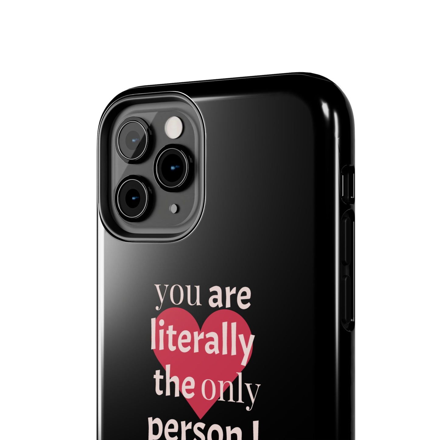 Stylish Tough Phone Case for Couples, Cute Gift for Birthdays, Anniversaries, Valentine's Day, Phone Accessories, Love Quote Case