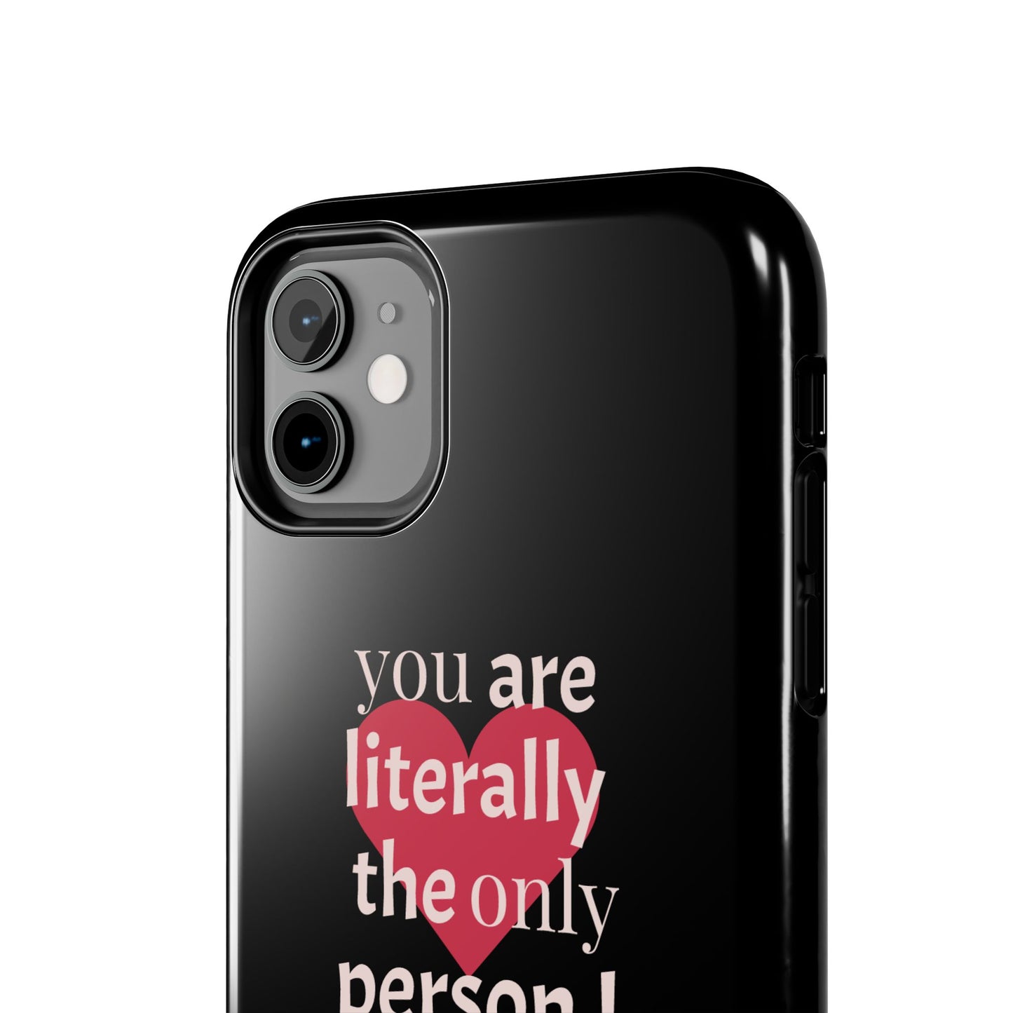 Stylish Tough Phone Case for Couples, Cute Gift for Birthdays, Anniversaries, Valentine's Day, Phone Accessories, Love Quote Case