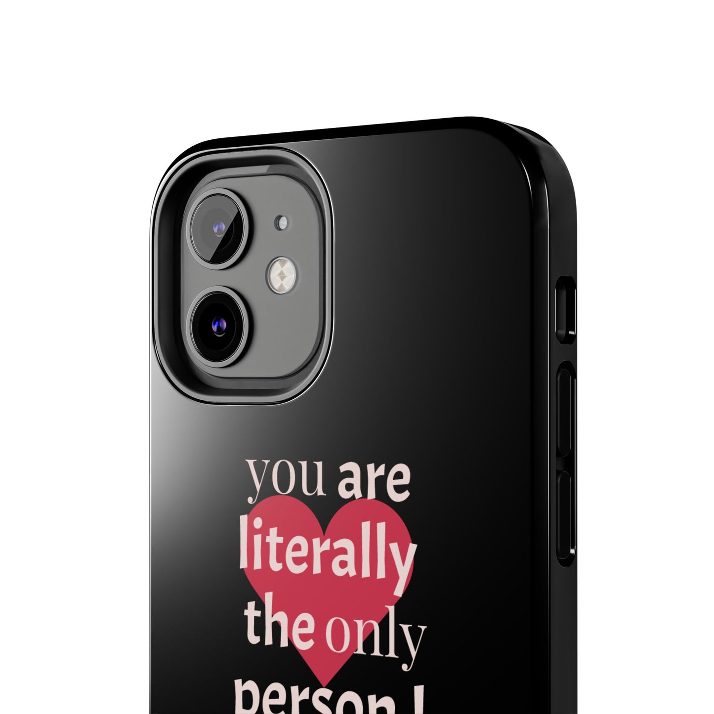 Stylish Tough Phone Case for Couples, Cute Gift for Birthdays, Anniversaries, Valentine's Day, Phone Accessories, Love Quote Case