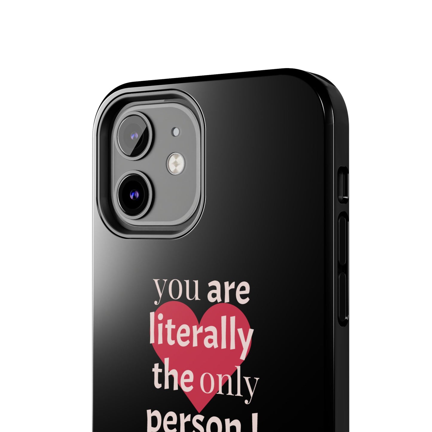 Stylish Tough Phone Case for Couples, Cute Gift for Birthdays, Anniversaries, Valentine's Day, Phone Accessories, Love Quote Case