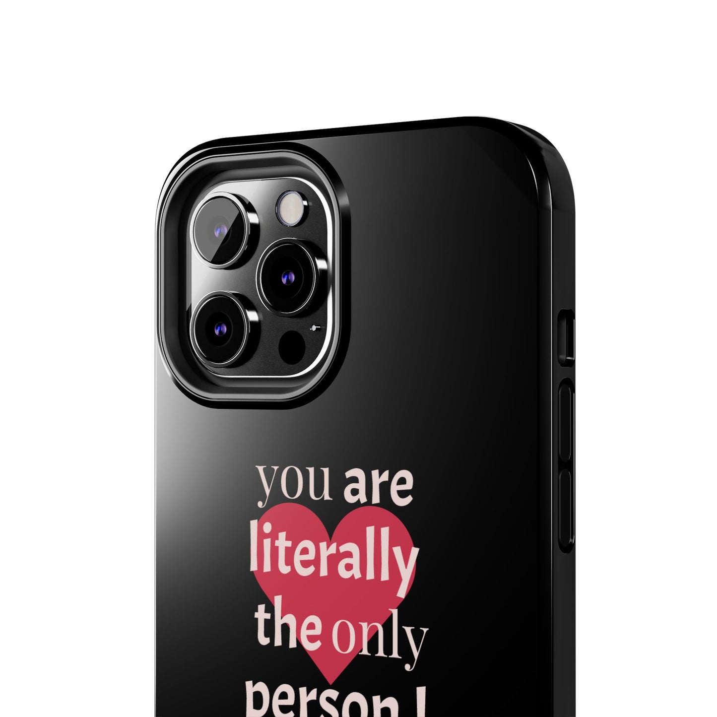 Stylish Tough Phone Case for Couples, Cute Gift for Birthdays, Anniversaries, Valentine's Day, Phone Accessories, Love Quote Case